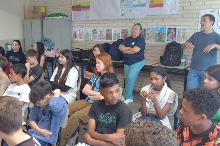 Atividade fez parte da disciplina Reprodução Humana, Gênero, Sexualidade e Saúde Alimentar, do curso de Educação do Campo