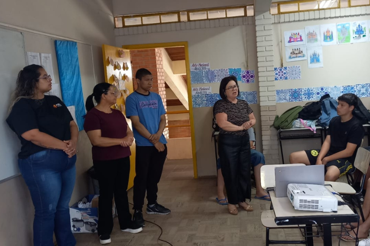 Atividade fez parte da disciplina Reprodução Humana, Gênero, Sexualidade e Saúde Alimentar, do curso de Educação do Campo