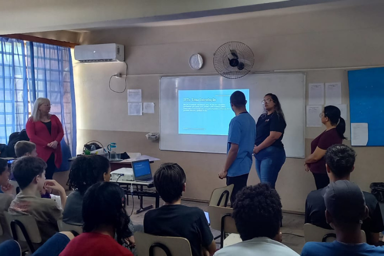 Atividade fez parte da disciplina Reprodução Humana, Gênero, Sexualidade e Saúde Alimentar, do curso de Educação do Campo