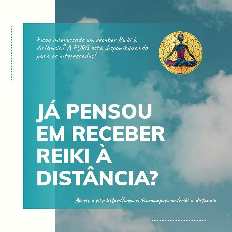 Projeto Reiki no Campus promove prática distância - Universidade Federal do Rio