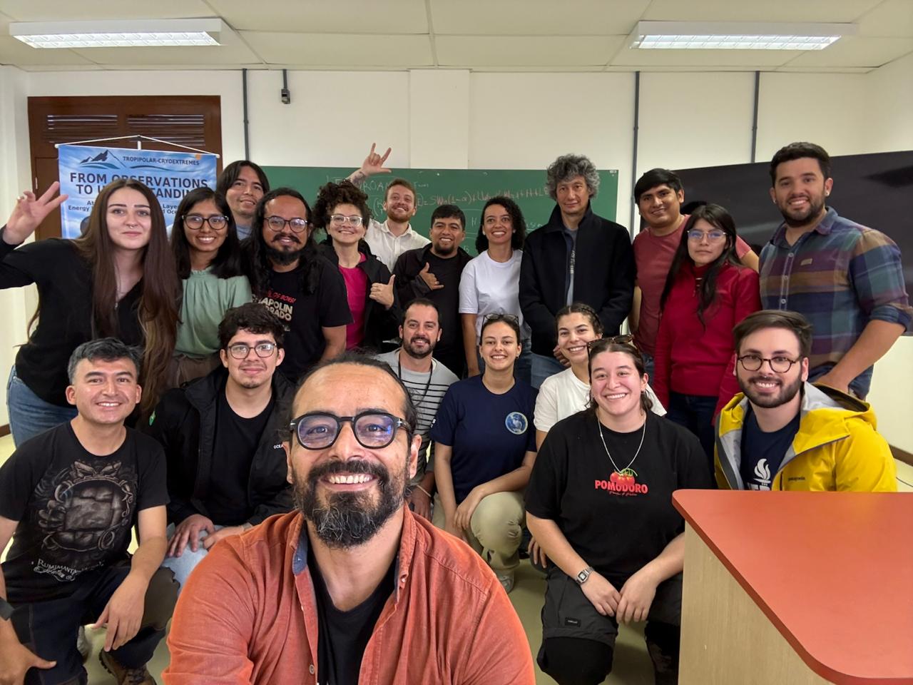 Instituto de Oceanografia da FURG realiza curso internacional sobre interações entre atmosfera, oceanos e geleiras