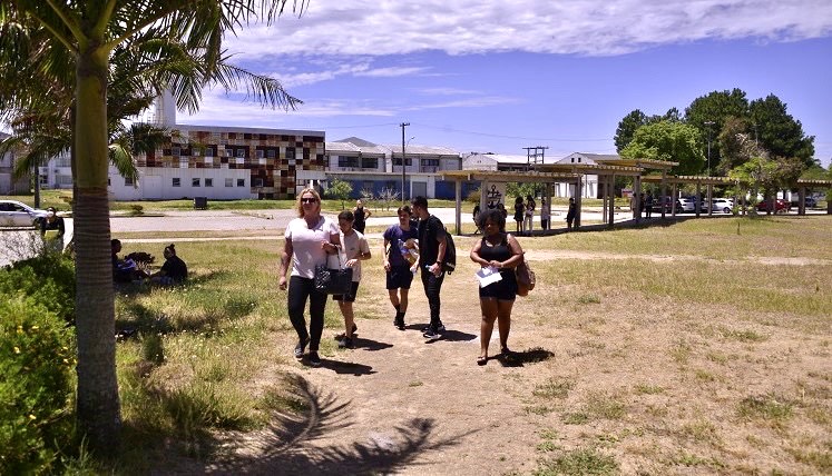 Candidatos e candidatas indígenas e quilombolas também participaram da prova, realizada no domingo