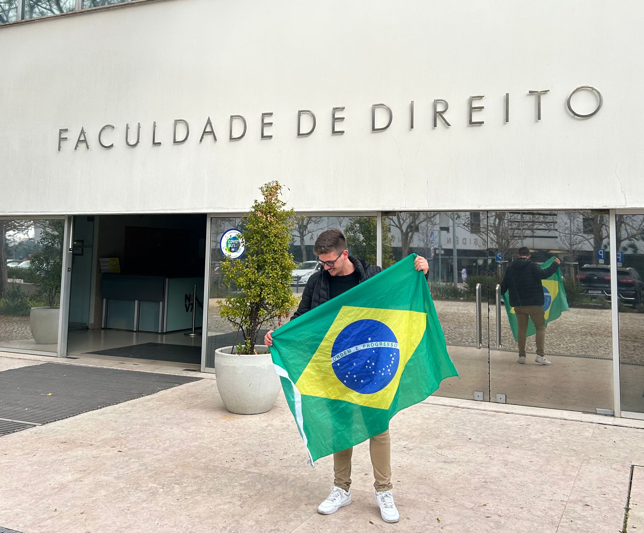 Diuster de Franceschi Gariboti foi selecionado pela Aulp e recebeu a bolsa de estudos