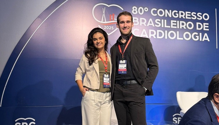 Representantes da Liga Acadêmica de Cardiologia