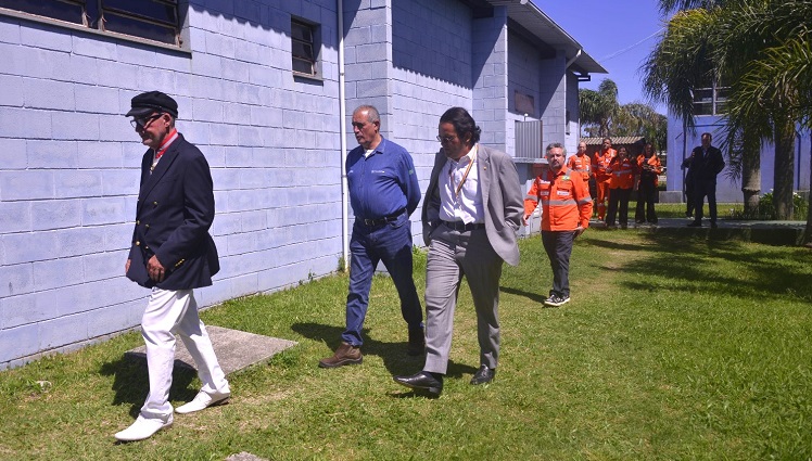 Presidente falou aos alunos sobre a importância da continuidade dos estudos