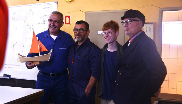 Presidente falou aos alunos sobre a importância da continuidade dos estudos