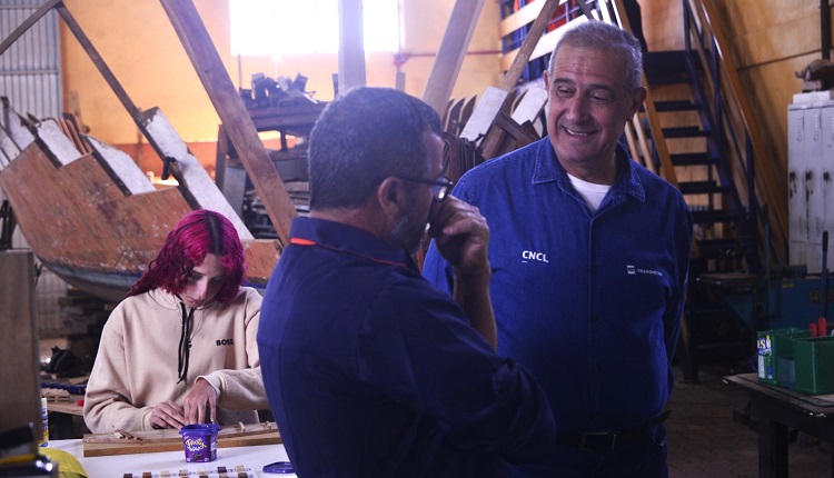 Presidente falou aos alunos sobre a importância da continuidade dos estudos