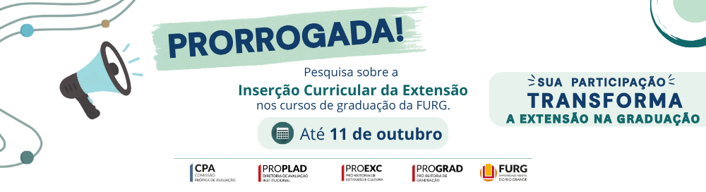 Prorrogação da pesquisa sobre curricularização da extensão