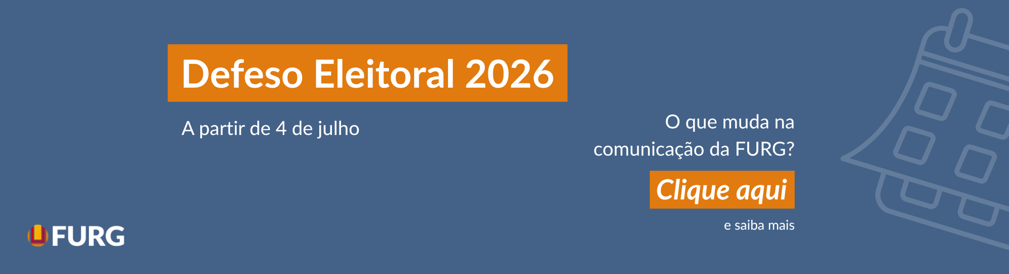 Defeso eleitoral 2026