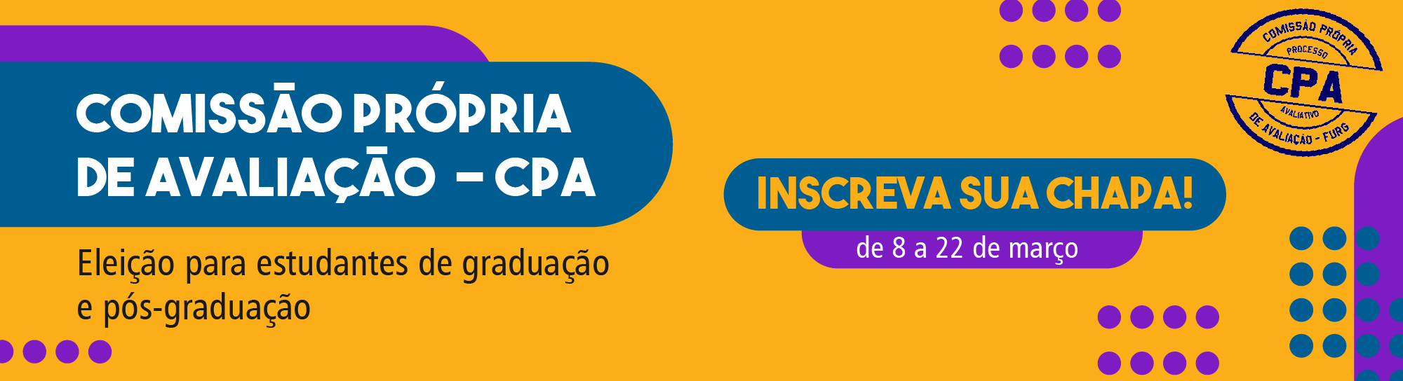 Inscrições CPA - Discentes